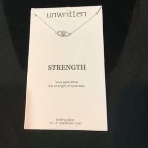 Sterling Eye Necklace NWT REDUCED